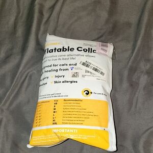 Inflatable Pet Collar for Dogs and Cats